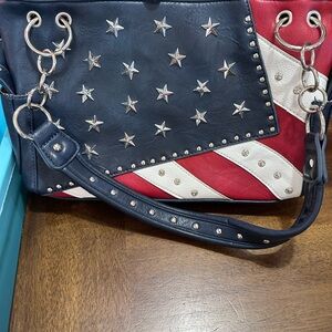 Patriotic Star-Studded Handbag